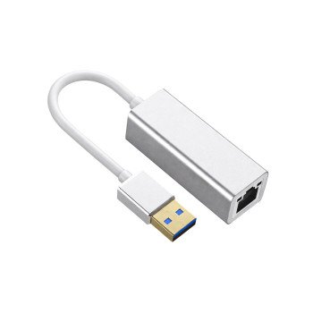 Fully H-608EM USB 3.0 to RJ45 Gigabit Ethernet Adaptörü 10/100/1000Mbps Metal Kasa