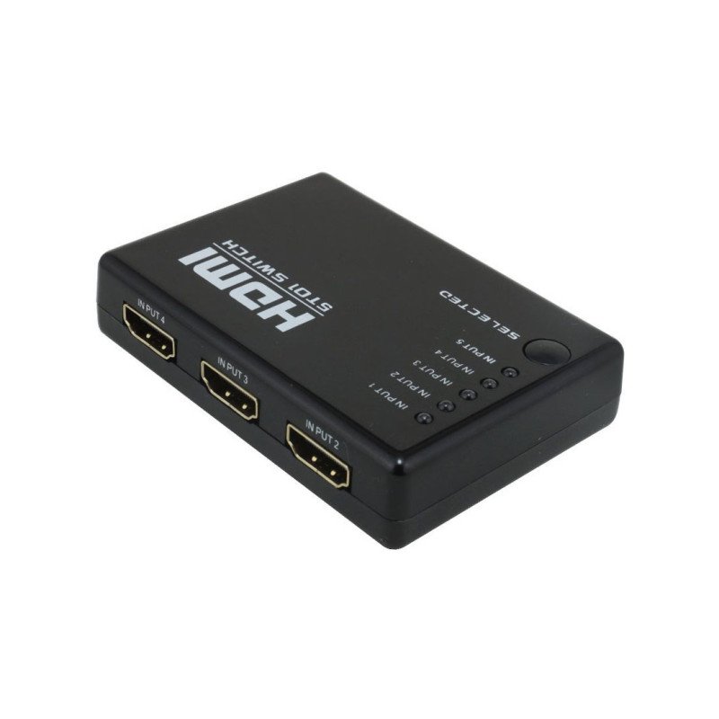 Powermaster PM-8342 5 Port HDMI 2.0 Switcher 4K 60Hz Kumandalı HDMI Çoklayıcı