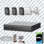 Dahua Full HD 3 Kameralı Güvenlik Kamerası + 500GB HDD