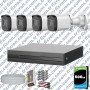 Dahua Full HD 4 Kameralı Güvenlik Kamerası + 500GB HDD