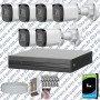 Dahua Full HD 6 Kameralı Güvenlik Kamerası + 1TB HDD