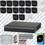 Dahua 14 Kameralı Full HD 40 Metre Gece Görüşlü Güvenlik Kamerası