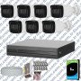 Dahua 7 Kameralı Full HD 40 Metre Gece Görüşlü Güvenlik Kamerası