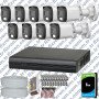 Dahua 11 Kameralı Full HD Fullcolor Mikrofonlu Güvenlik Kamerası