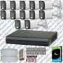 Dahua 14 Kameralı Full HD Fullcolor Mikrofonlu Güvenlik Kamerası