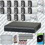 Dahua 15 Kameralı Full HD Fullcolor Mikrofonlu Güvenlik Kamerası