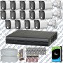 Dahua 16 Kameralı Full HD Fullcolor Mikrofonlu Güvenlik Kamerası