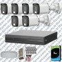 Dahua 6 Kameralı Full HD Fullcolor Mikrofonlu Güvenlik Kamerası