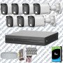 Dahua 7 Kameralı Full HD Fullcolor Mikrofonlu Güvenlik Kamerası