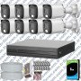 Dahua 8 Kameralı Full HD Fullcolor Mikrofonlu Güvenlik Kamerası