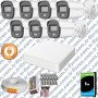 Hikvision 7'li Full HD Güvenlik Kamerası Set 7/24 Renkli, Mikrofonlu, Olay Anında Bildirim