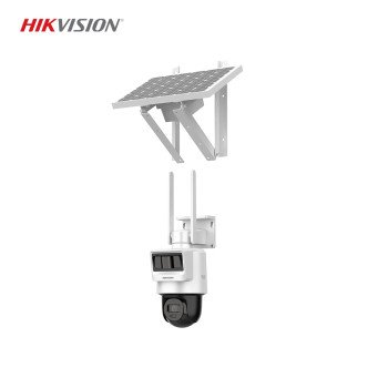Hikvision DS-2DE2C400IWG-K/4G/C05S10 4MP Güneş Enerjili Güvenlik PTZ Kamera, PIR + Radar Algılama, 4G LTE, 512GB MicroSD, IP66