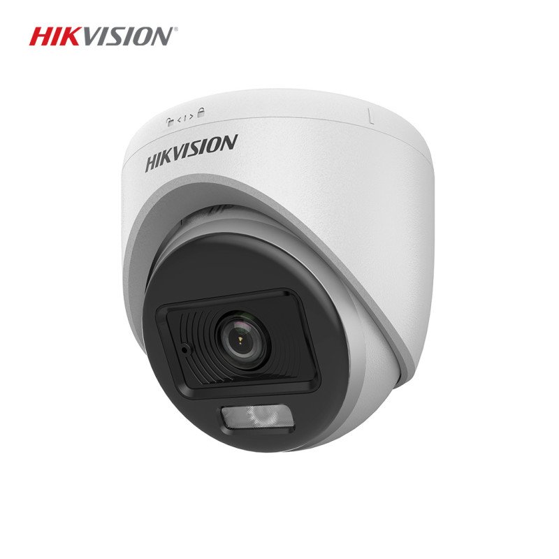 Hikvision DS-2CE70DF0T-LPFS 2MP Smart Hybrid ColorVu İç Mekan Sabit Turret Kamera, 20m IR & Beyaz Işık