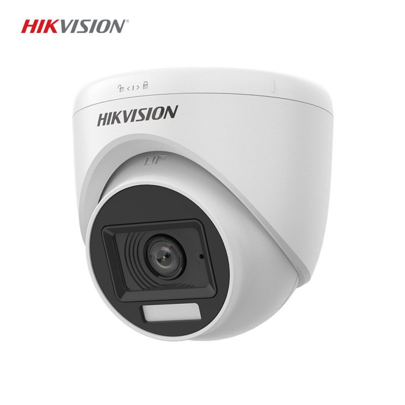 Hikvision DS-2CE76D0T-EXLPF 2MP Smart Hybrid Işıklı Indoor Sabit Turret Kamera, 20m IR & Beyaz Işık
