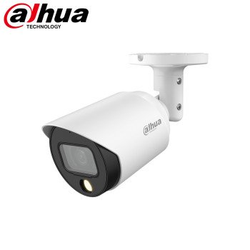 DAHUA HAC-HFW1209TLM-A-LED-0360B 2MP Full Color HDCVI Bullet Kamera 3.6mm Mikrofonlu 40 Metre LED IP67