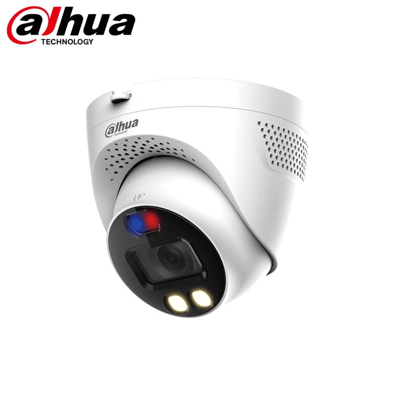 Dahua HAC-ME1239TQ-A-PV-0280B-S2 2MP TiOC 2.0 Active Deterrence 2.8mm HDCVI Dome Kamera (40m IR + 40m Beyaz Işık, Sesli, 4in1, IP67)