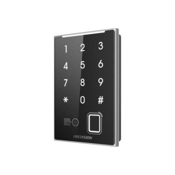 Hikvision DS-K1109DKFB-QR QR Kodlu Parmak İzi ve Kart Okuyucu Erişim Kontrol Terminali