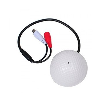 CCTV Tavan Dome Mikrofonu | Ayarlanabilir Ses Seviyeli Güvenlik Mikrofonu