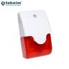 Teknim TOS-0103 Flaşörlü Dahili Alarm Sireni 108 dB Kırmızı Pencereli