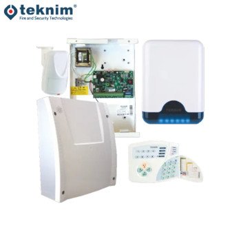 Teknim SET VAP-404PT PSTN’li Hırsız Alarm Seti Akü Hariç