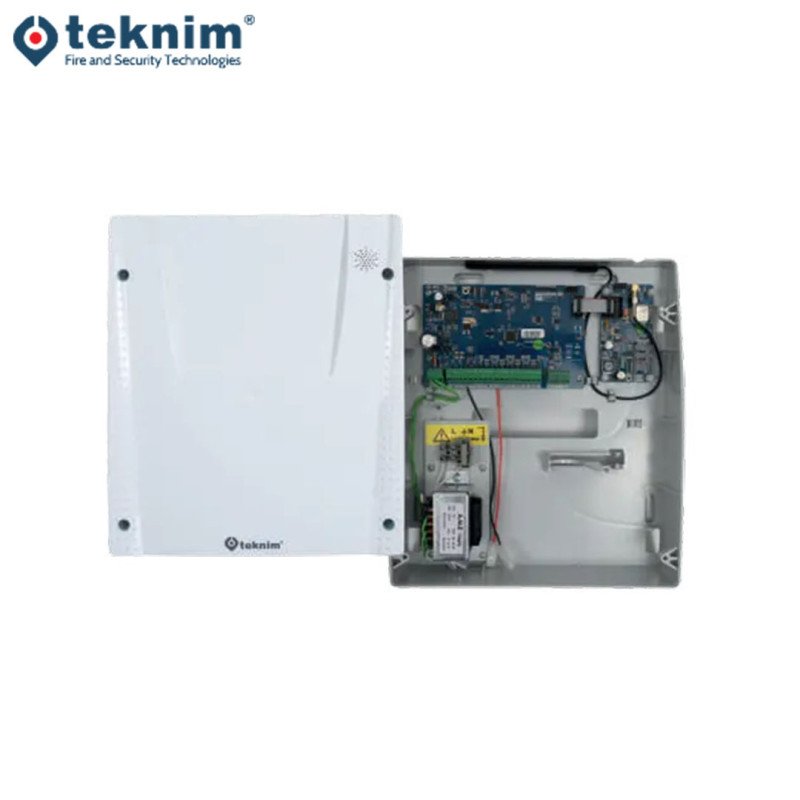 Teknim TSP-5208G GSM GPRS Modüllü 8+8 Zonlu Hırsız Alarm Paneli Keypad Hariç