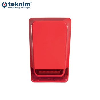 Teknim TFS-5792 Harici Yangın Alarm Sireni Flaşörlü 115dB IP65