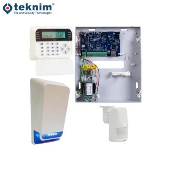 Teknim TSP-5334LCD Ethernet Network Hırsız Alarm Seti Mobil Uygulama Akü Hariç