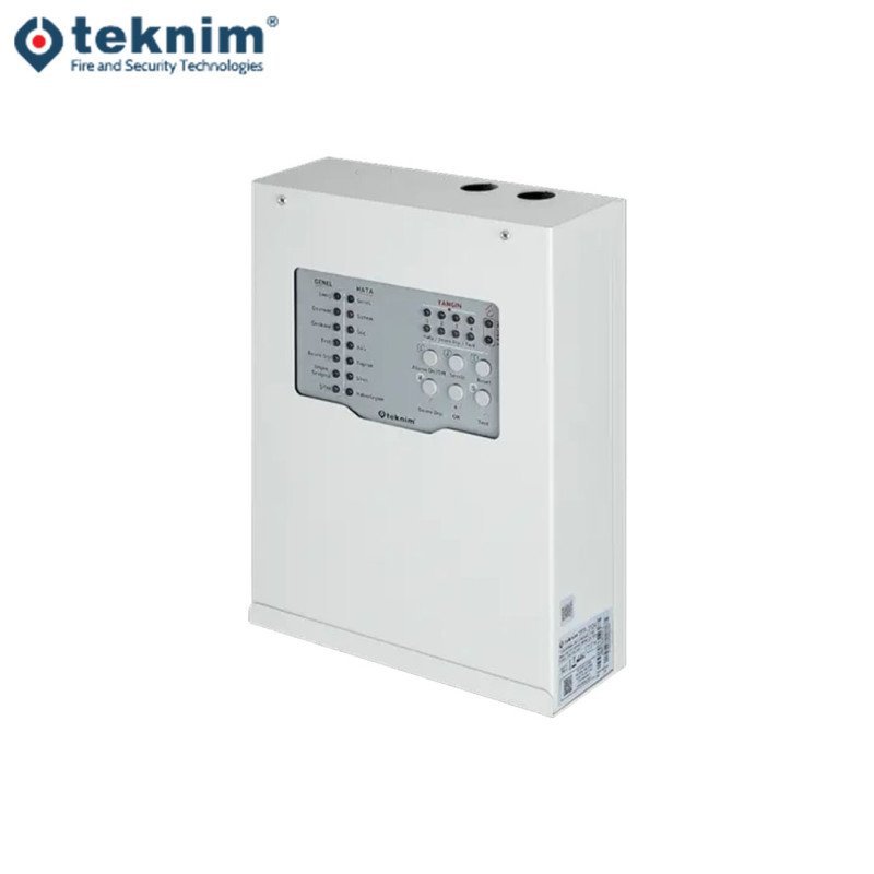 Teknim TFP-3124 4 Bölgeli Konvansiyonel Yangın Alarm Paneli EN54 Sertifikalı
