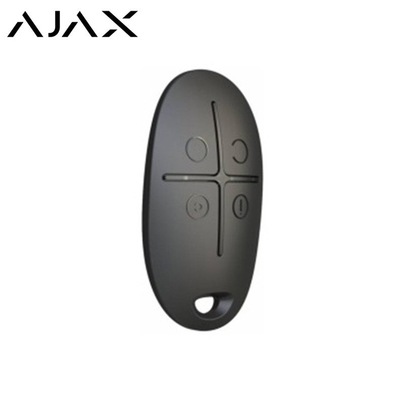AJAX SpaceControl Kablosuz Alarm Kontrol Kumandası Siyah 6108.04