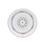 Fonri NAS-AB02W0 Akıllı Wi-Fi İç Ortam Sireni | 100dB Alarm | Isı ve Nem Sensörlü | Pilli Yedekleme