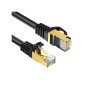 CAT7 1 Metre 10Gbps 600MHz RJ45 LAN Ethernet Kablosu 26AWG Tam Bakır SF/FTP