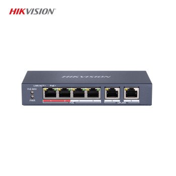 Hikvision DS-3E0106P-E/M 4 Port Fast Ethernet PoE Switch