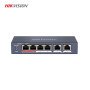 Hikvision DS-3E0106P-E/M 4 Port Fast Ethernet PoE Switch