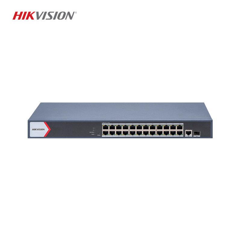 Hikvision DS-3E1526P-EI 24 Port Gigabit Akıllı PoE Switch