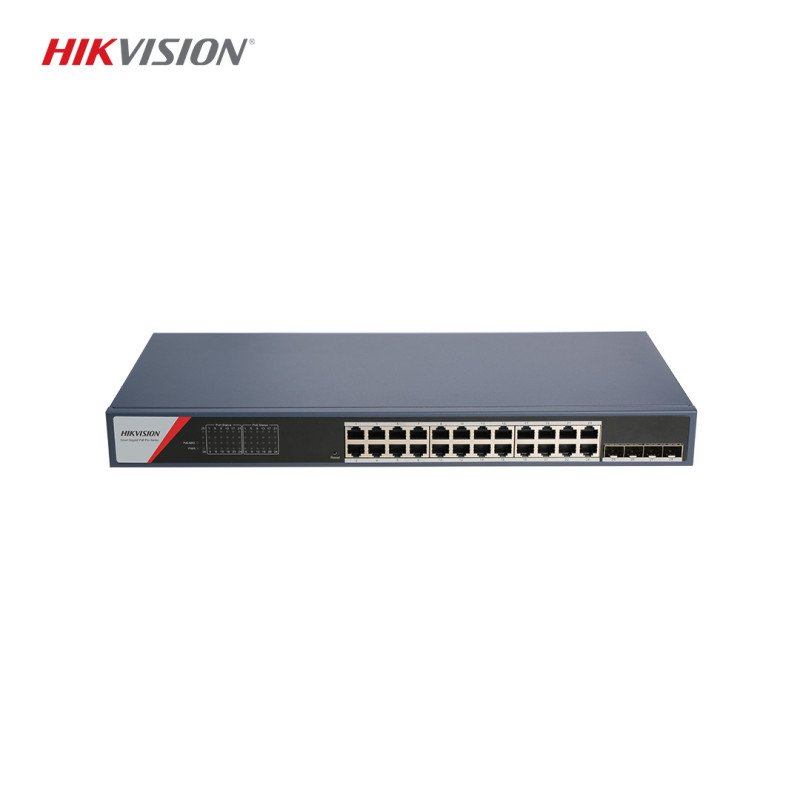 Hikvision DS-3E1528P-SI-24P4F 24 Port Gigabit Akıllı PoE Switch