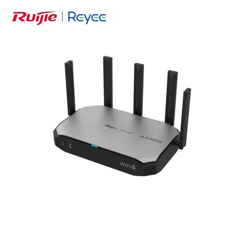 Reyee RG-EG105GW-X 5 Portlu WiFi 6 Router – 150 Kullanıcı, 2976 Mbps, Web Yönetilebilir