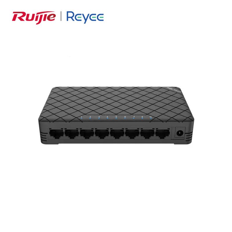 Reyee RG-ES08 8 Portlu Tak-Çalıştır Fast Ethernet Switch
