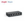 Reyee RG-ES105D 5 Portlu Tak-Çalıştır Fast Ethernet Switch (Metal Kasa)