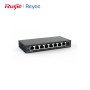 Reyee RG-ES108D 8 Portlu Tak-Çalıştır Fast Ethernet Switch (Metal Kasa)