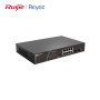 Reyee RG-ES110GDS-P 10 Port Gigabit PoE+ Switch | 2 SFP Uplink | 120W PoE Güçlü Tak Çalıştır Yönetilmeyen Anahtar
