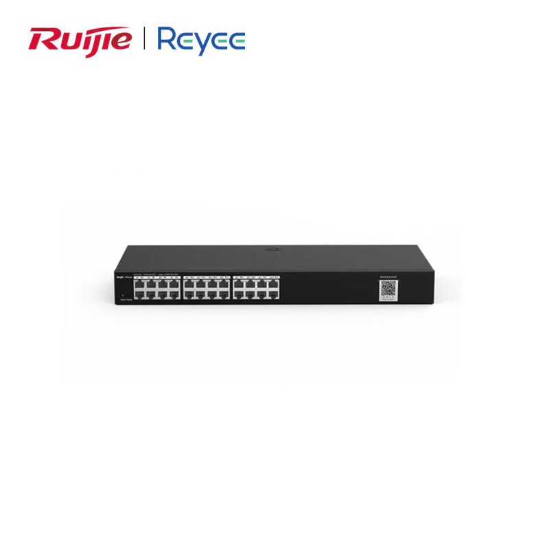 Reyee RG-ES224GC 24 Port Gigabit Yönetilebilir Switch – Bulut Yönetimli PoE Olmayan Akıllı Anahtar