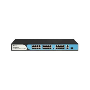 BDCOM S1200-24P2G1S-370 24 Port PoE Switch 370W Gigabit Uplink ve SFP Portlu