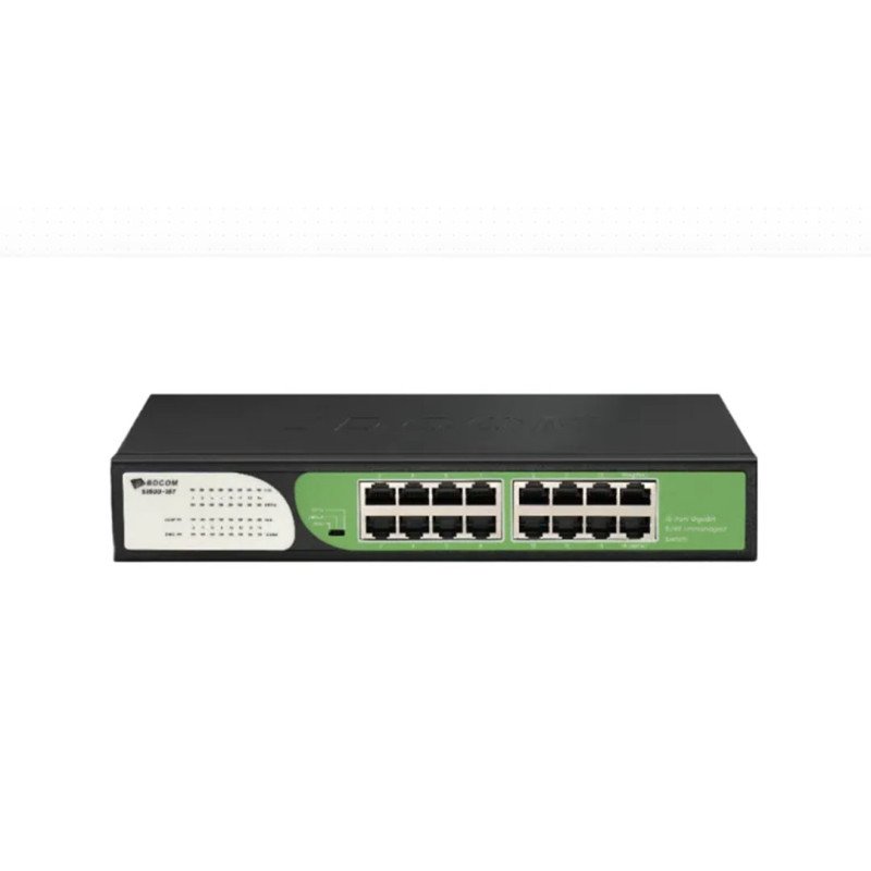 BDCOM S1500-16T 16 Port Gigabit Yönetilemez SMB Switch