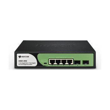 BDCOM S1500-4P2S 4 Port Gigabit PoE Switch 2 SFP Uplink Yönetilemez