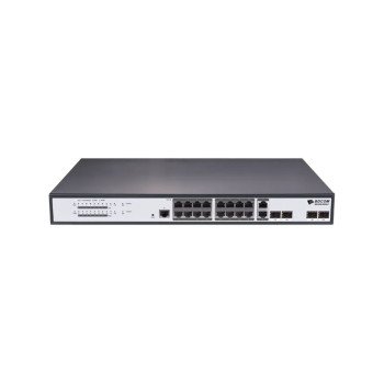 BDCOM S2520-P 16 Port Gigabit Yönetilebilir PoE Switch 250W 2 SFP ve Combo Port