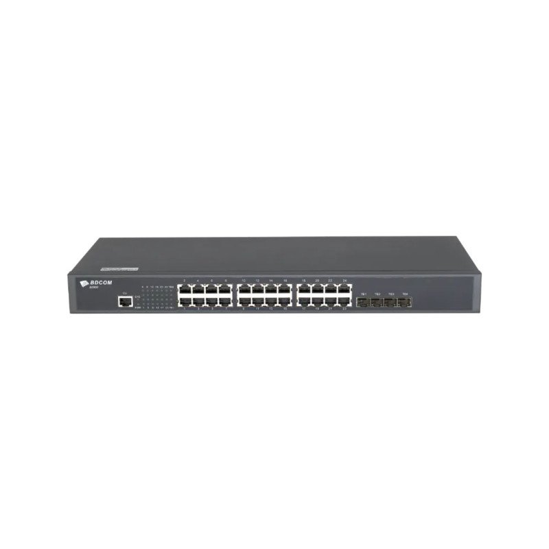 BDCOM S2900-24T4X 24 Port Gigabit Yönetilebilir Network Switch 4x 10G SFP+