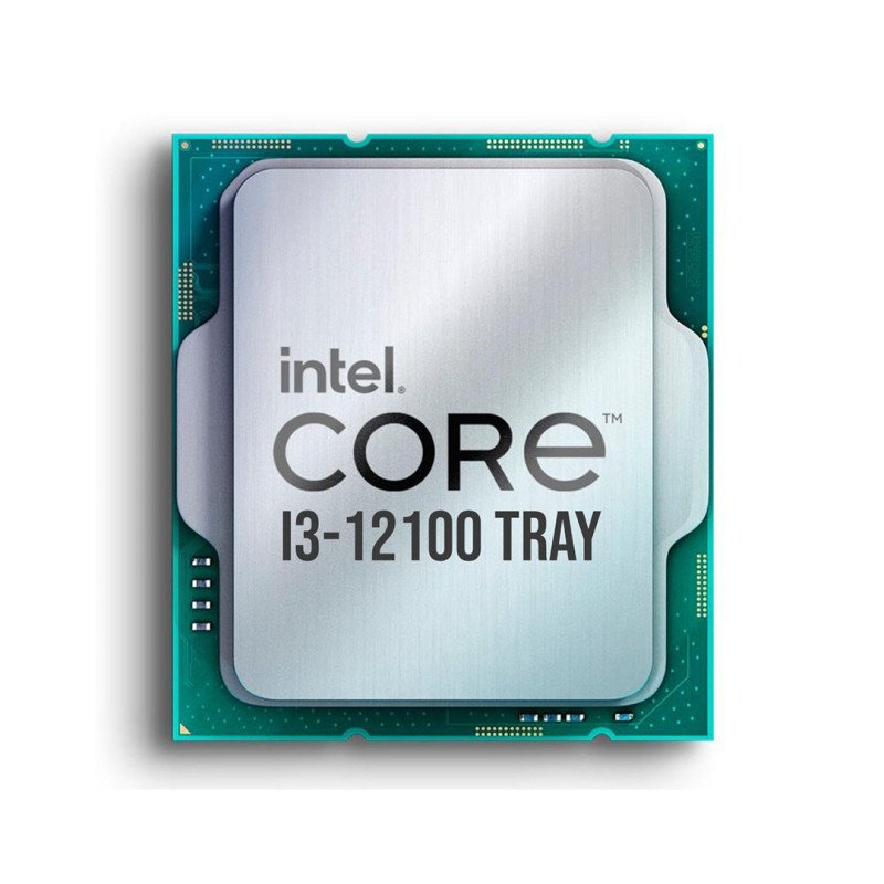 Intel Core i3-12100 Alder Lake 3.30GHz 12MB Cache LGA1700 Tray İşlemci