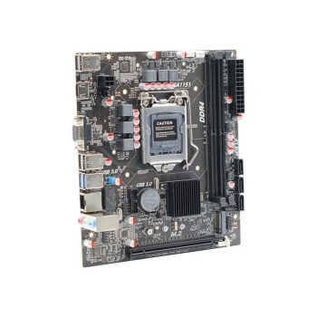 AFOX IH310C-MA6-V4 LGA1151 2xDDR4 mATX Anakart M.2 NVMe HDMI VGA GLAN