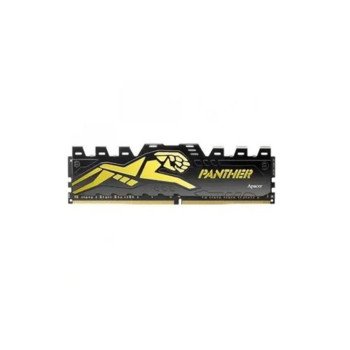 Apacer Panther Black-Gold 16GB 3200MHz DDR4 CL16 XMP 288-Pin DIMM PC RAM (AH4U16G32C28Y7GAA)