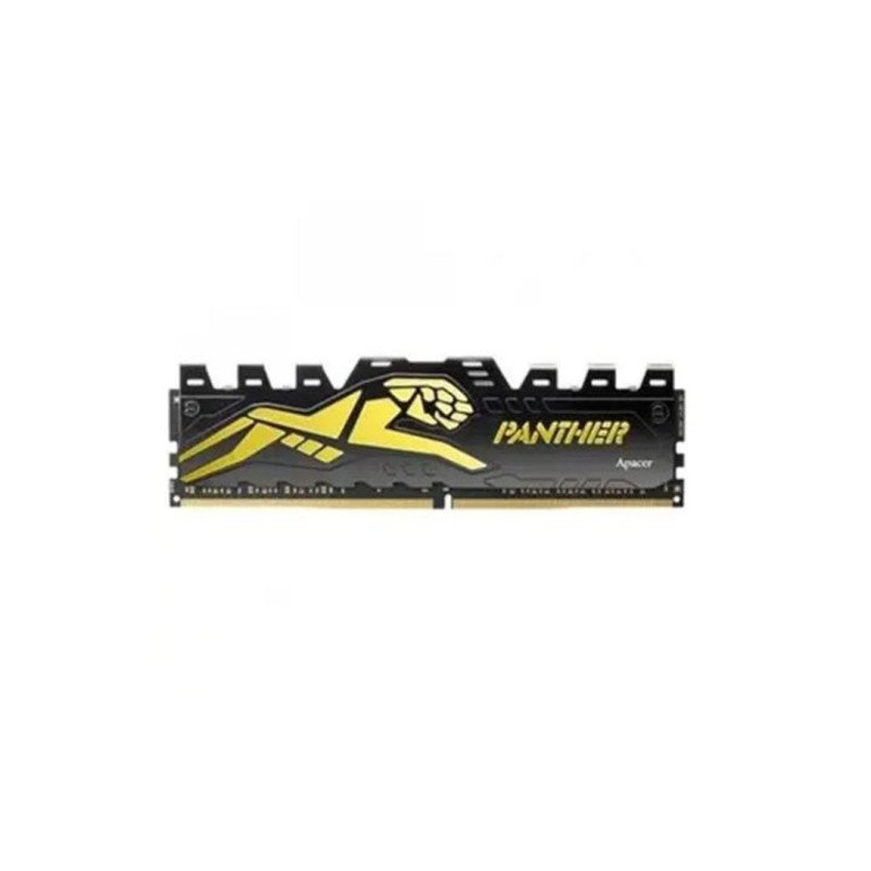 Apacer Panther Black-Gold 16GB 3200MHz DDR4 CL16 XMP 288-Pin DIMM PC RAM (AH4U16G32C28Y7GAA)